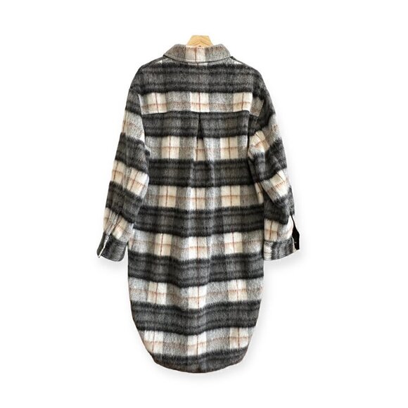 Reformation Ainslie Jacket/Coat in Plaid, Size M, New with Tags - Picture 2 of 16
